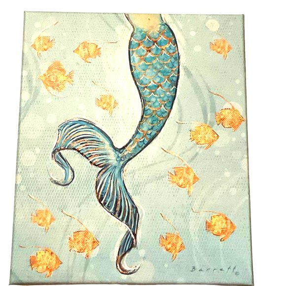 Lang Mermaid Latte Mug Ceramic 18 oz New in Box Chad Barrett - Picture 4 of 8